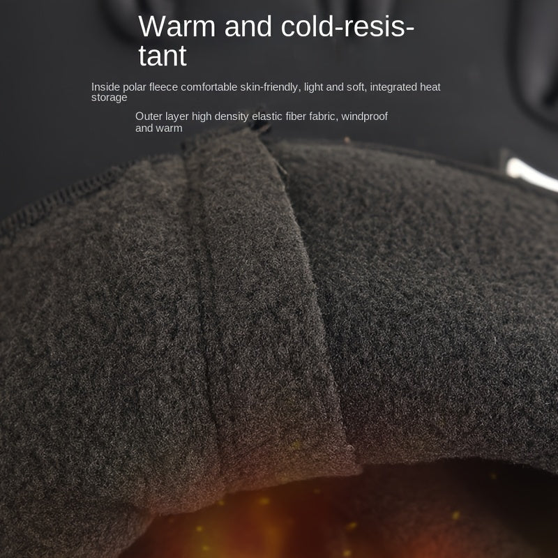 Glamchase™ Outdoor Sports Gloves Short Plus Velvet Windproof Waterproof