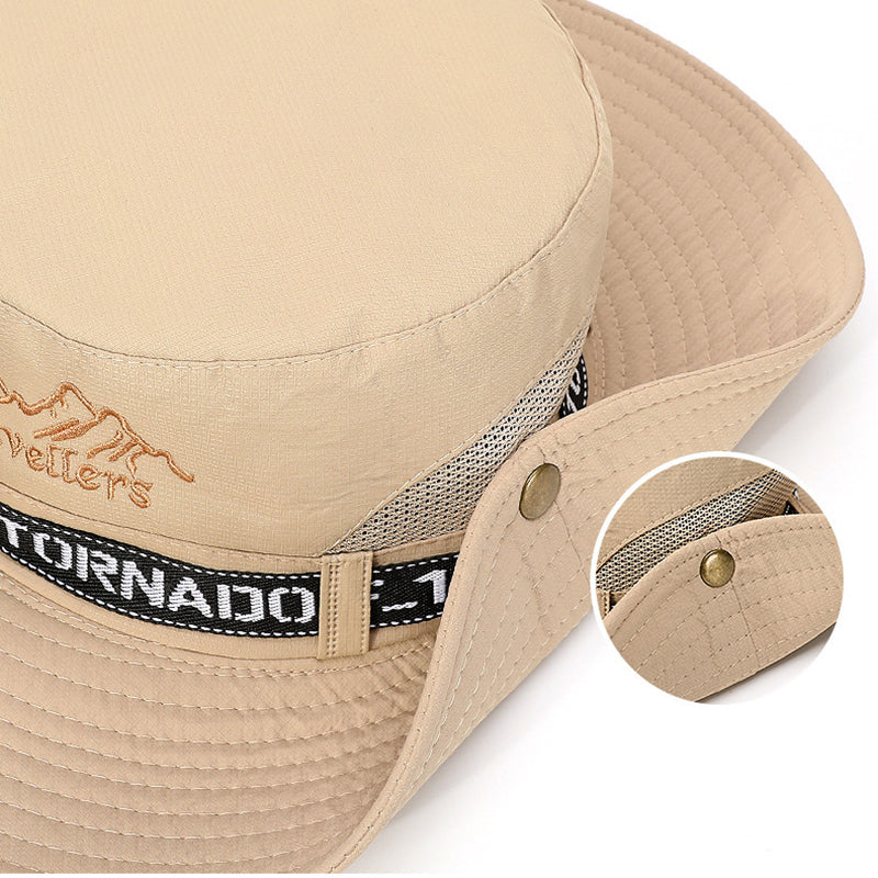 Large Brim Outdoor Fishing and Hiking Hat Bucket Hat