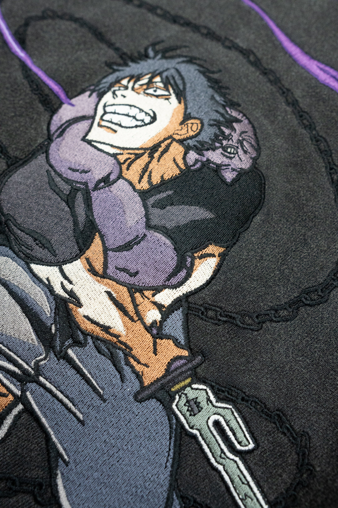 JJK Embroidered Hoodie