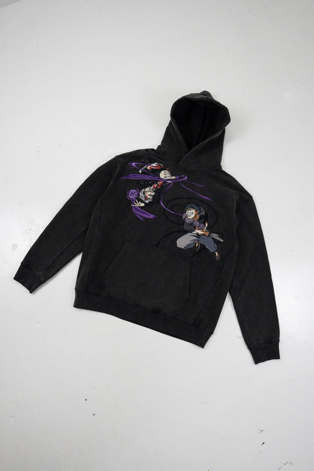 JJK Embroidered Hoodie