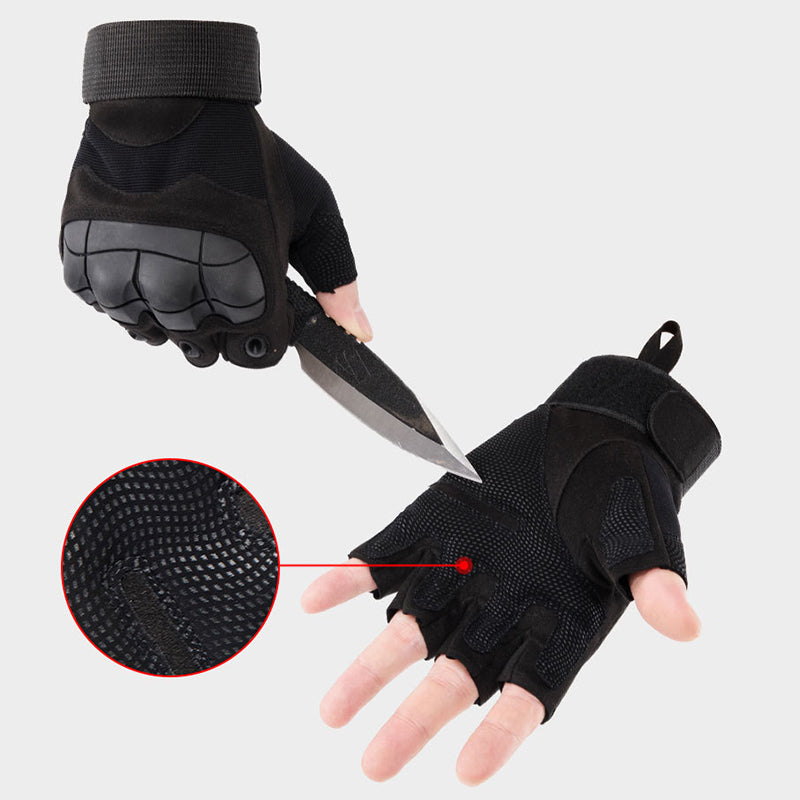Outdoor Military Half Finger Men Gloves
