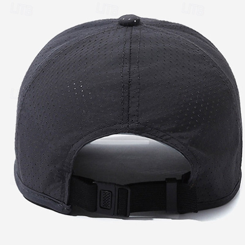 Baseball Cap Tennis Cap Men's Cap Letter & Number Sun Protection Moisture Wicking Breathable for Tennis Baseball Pickleball Summer