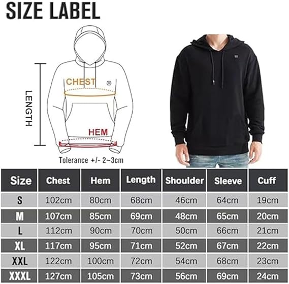 LAST DAY 40% OFF - 🎁 Unisex Heated Hoodie（Free Shipping）