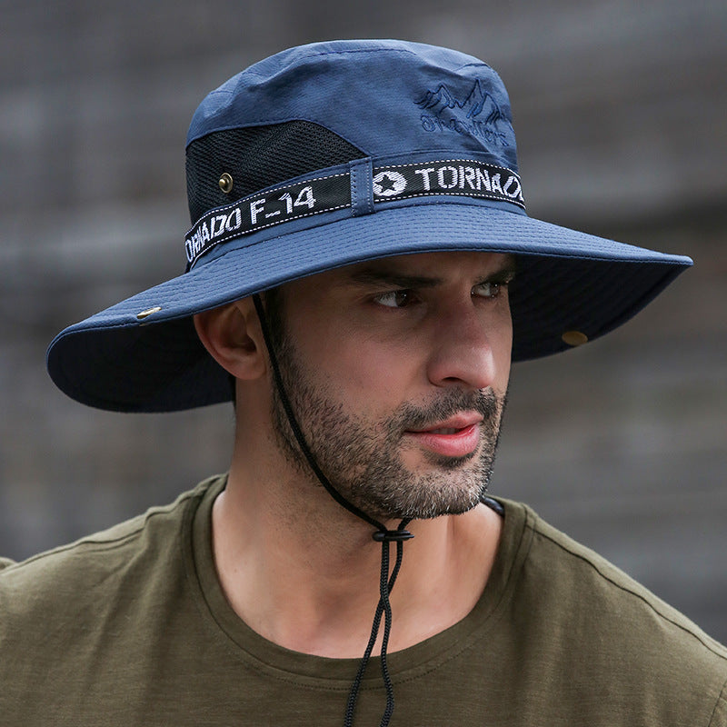 Large Brim Outdoor Fishing and Hiking Hat Bucket Hat