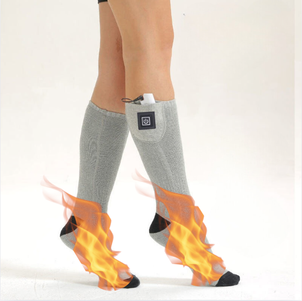 Heated Socks with Adjustable Temperature